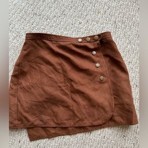 La Hearts - Mini Skirt - Burnt Sienna